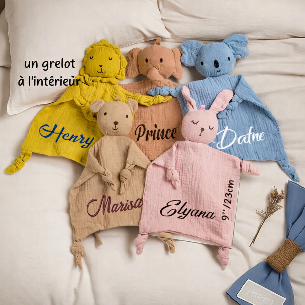 Doudou personnalisable